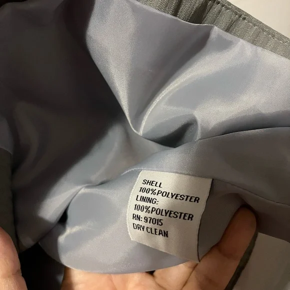 Gray Pinstriped Women’s Blazer/Jacket - Picture 2 of 11